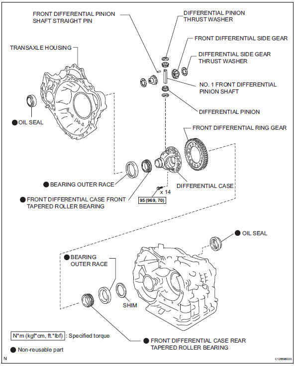 Toyota RAV4. Differential case