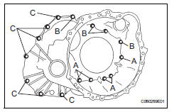 Toyota RAV4. Adjust differential side bearing preload