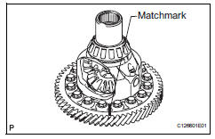 Toyota RAV4. Install front differential ring gear