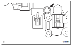 Toyota RAV4. Install shift solenoid valve sl2