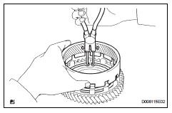 Toyota RAV4. Install underdrive planetary ring gear