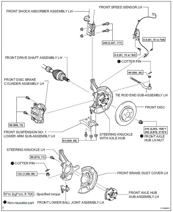 Toyota RAV4. Components (2005/11-2006/01)