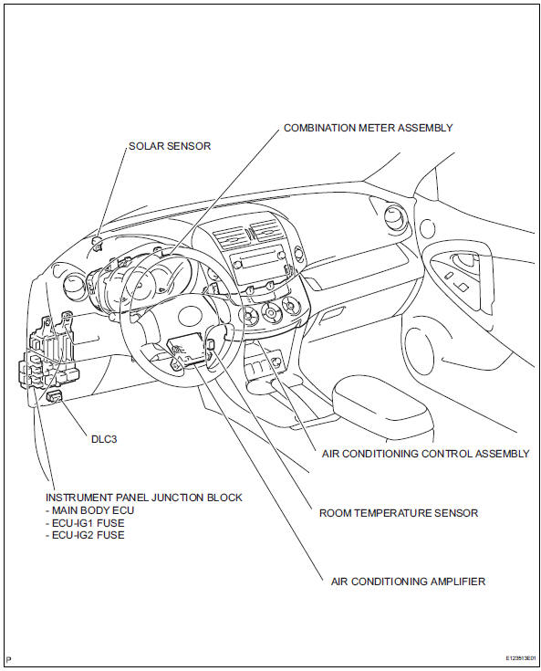 Toyota RAV4. Parts location (2006/01- )