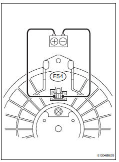 Toyota RAV4 Service Manual: Blower motor circuit - Diagnostic trouble ...