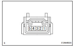 Toyota RAV4. Inspect air inlet control servo motor (for automatic air conditioning system)