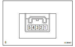 Toyota RAV4. Inspect air mix control servo motor