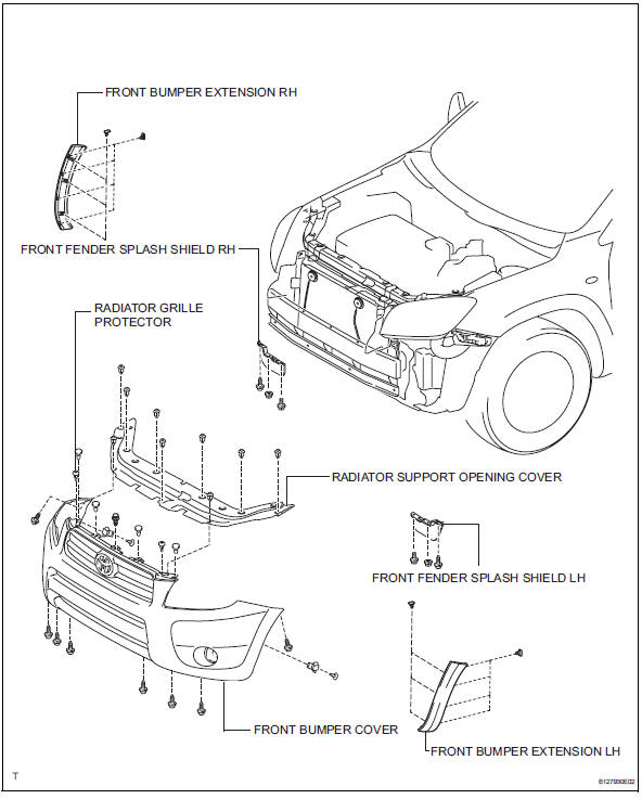 Toyota RAV4. Condenser