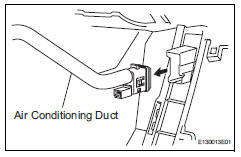 Toyota RAV4. Remove room temperature sensor