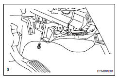 Toyota RAV4. Remove air conditioning amplifier assembly