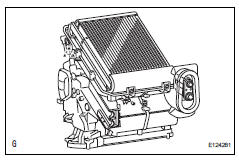 Toyota RAV4. Install no. 1 Cooler evaporator subassembly