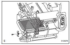 Toyota RAV4. Install heater radiator unit sub-assembly