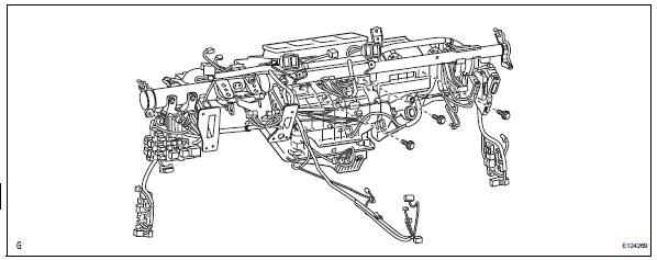 Toyota RAV4. Install instrument panel reinforcement