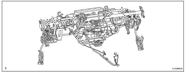 Toyota RAV4. Install instrument panel reinforcement