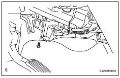 Toyota RAV4. Install air conditioning amplifier assembly