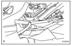 Toyota RAV4. Install air conditioning amplifier assembly