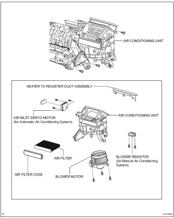 Toyota RAV4. Blower unit