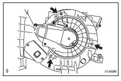 Toyota RAV4. Install blower motor