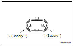 Toyota RAV4. Inspect headlight bulb (high)