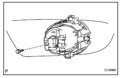 Toyota RAV4. Disconnect cable from negative battery terminal