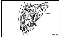 Toyota RAV4. Connect cable to negative battery terminal