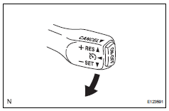 Toyota RAV4. Inspect set switch