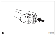 Toyota RAV4. Inspect cancel switch