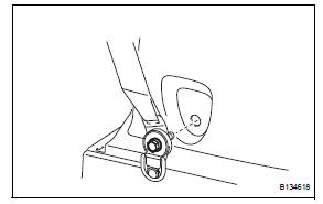 Toyota RAV4. Install deck trim side panel assembly lh (w/ rear no. 2 Seat)