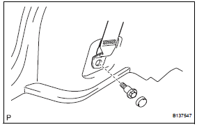 Toyota RAV4. Install deck trim side panel assembly rh (w/ rear no. 2 Seat)