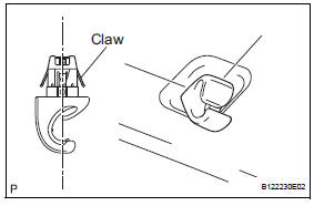 Toyota RAV4. Install visor holder