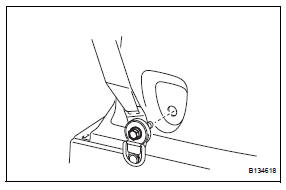 Toyota RAV4. Install deck trim side panel assembly lh