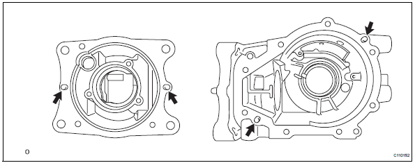 Toyota RAV4. Remove straight pin