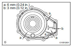 Toyota RAV4. Install differential side bearing retainer