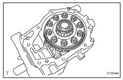 Toyota RAV4. Remove differential case sub-assembly