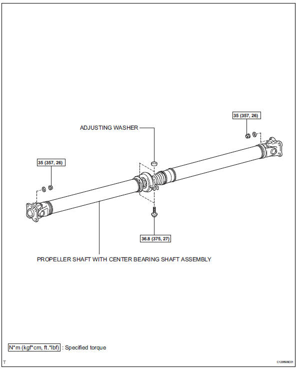 Toyota RAV4. Rear differential side gear shaft oil seal