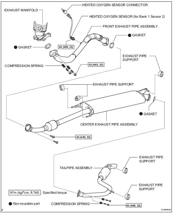 Toyota RAV4. Rear differential carrier assembly