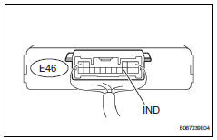 Toyota RAV4. Inspect transponder key ecu (output)
