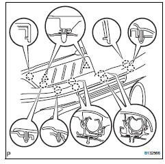 Toyota RAV4. Remove rear door scuff plate rh