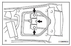 Toyota RAV4. Install parking brake equalizer