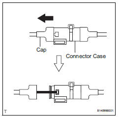 Toyota RAV4. Remove rear no. 1 Seat lock cable assembly (w/o rear no. 2 Seat)