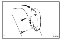 Toyota RAV4. Remove rear seat reclining release lever