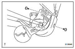 Toyota RAV4. Install rear seatback cover lh