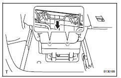Toyota RAV4. Remove no. 2 Seat hinge cover lh