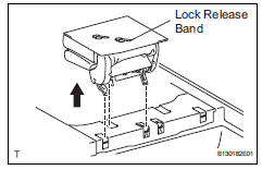 Toyota RAV4. Remove rear no. 2 Seat assembly