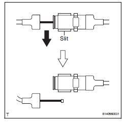 Toyota RAV4. Remove rear no. 1 Seat lock cable assembly (w/o rear no. 2 Seat)