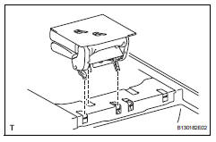 Toyota RAV4. Install rear no. 2 Seat assembly