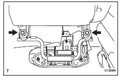 Toyota RAV4. Install rear no. 2 Seat assembly