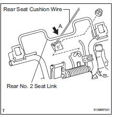 Toyota RAV4. Install rear no. 2 Seat assembly