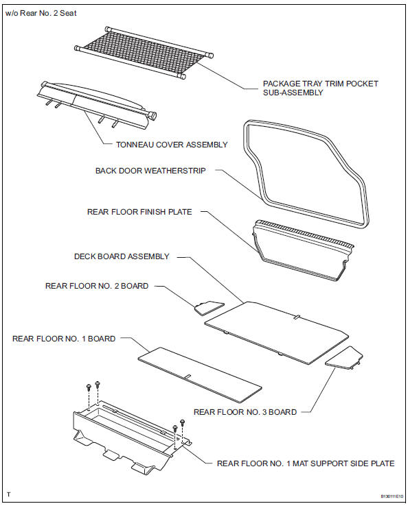 Toyota RAV4. Rear no. 1 Seat assembly (for lh side)