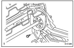 Toyota RAV4. Remove reclining adjuster upper inside cover lh