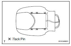 Toyota RAV4. Install front seatback heater (w/ seat heater system)